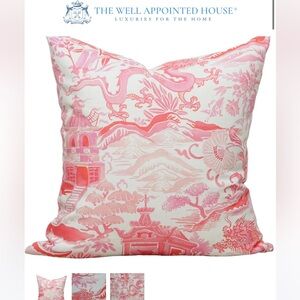 Garden of Chinoise Fabric - Pink